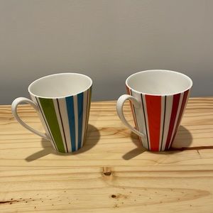 Kate spade Lenox coffee mugs.